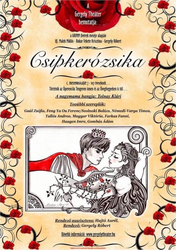 Haagen Imre Csipkerózsika plakát